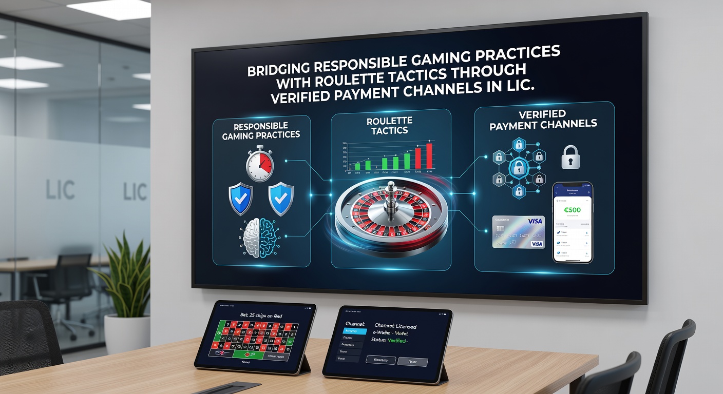 Illustratie van een mobiele app interface met roulette spel, betalingsbevestiging en verantwoord gaming meldingen