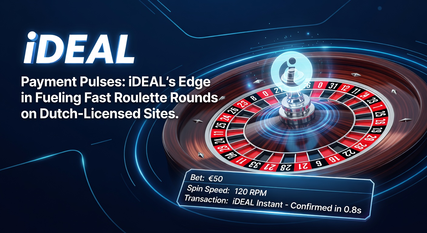Schermafbeelding van een snelle iDEAL-betaling tijdens een live roulette-sessie op een Nederlands gelicenseerd casino-platform, met zichtbare transactiebevestiging en draaiende roulettekogel